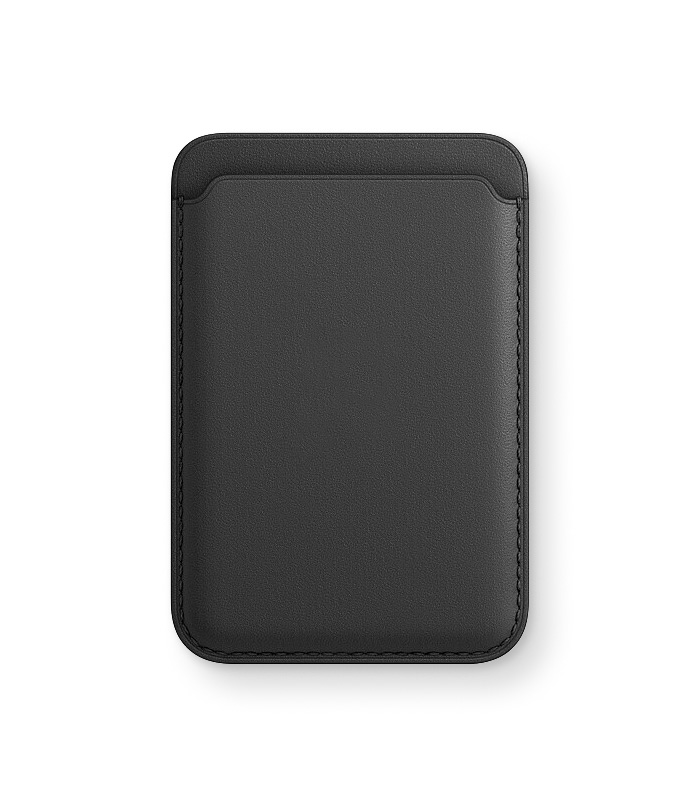 w-accessories-product-14-2 iPhone Leather Wallet Black - Image 1