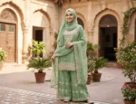 2 Piece - Embroidered Suit - KFE26-59